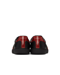 Gucci Black Ace Sneakers