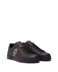 Dolce & Gabbana Dg Family Patch Low Top Sneakers