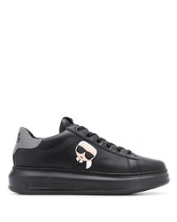 Karl Lagerfeld Ikonik Patch Low Top Sneakers