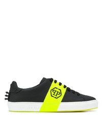 Philipp Plein Logo Colour Block Sneakers