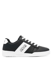 VERSACE JEANS COUTURE Logo Print Contrasting Low Top Trainers