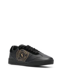 VERSACE JEANS COUTURE Logo Print Lace Up Sneakers
