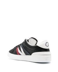Moncler Logo Print Lace Up Sneakers