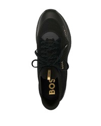 BOSS Logo Print Low Top Sneakers