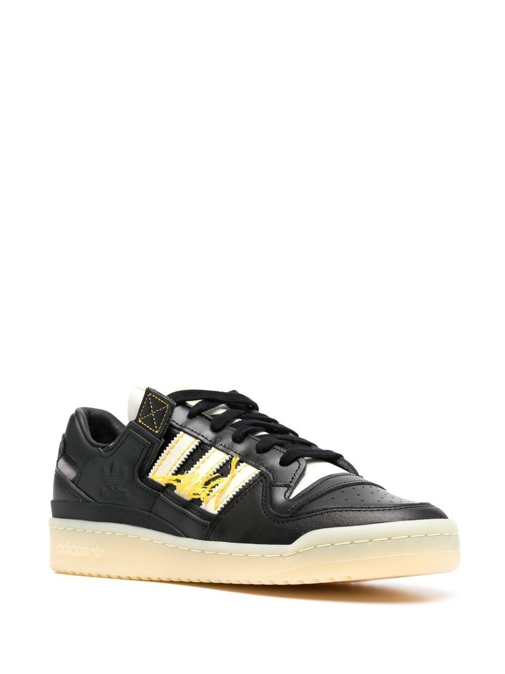Mens adidas black x Y-3 Leather Yohji Star Low-Top Sneakers | Harrods #  {CountryCode}