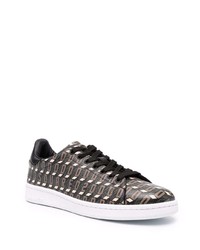 DSQUARED2 Monogram Patterned Sneakers
