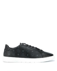 MCM Monogram Print Low Top Sneakers