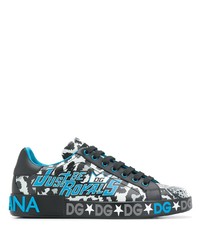 Dolce & Gabbana Portofino Jungle Sport Sneakers