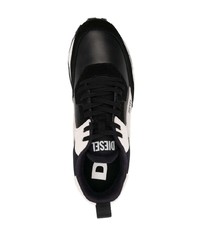 Diesel S Tyche Logo Print Low Top Sneakers