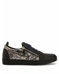 Giuseppe Zanotti Stone Print Frankie Sneakers