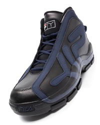 Y/Project X Fila Yp Grant Hill Panelled Sneakers