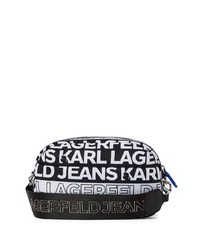 KARL LAGERFELD JEANS Logo Print Padded Shoulder Bag