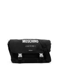 Moschino Logo Print Shoulder Bag