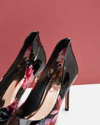 Savei Printed Patent Leather Courts