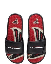 FOCO Atlanta Falcons Wordmark Gel Slide Sandals