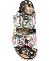 Alexander McQueen Floral Print Sandals