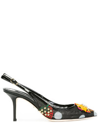 Dolce & Gabbana Fruit Print Sandals