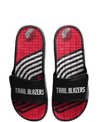 FOCO Portland Trail Blazers Wordmark Gel Slide Sandals