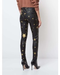 RtA Star Print Skinny Trousers