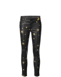 RtA Star Print Skinny Trousers