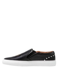 Givenchy Rottweiler Leather Slip On Sneakers