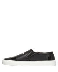 Givenchy Star Printed Leather Slip On Sneakers