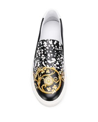 Versace Collection Logo Baroque Print Sneakers
