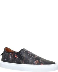 Givenchy Screaming Monkey Print Leather Trainers