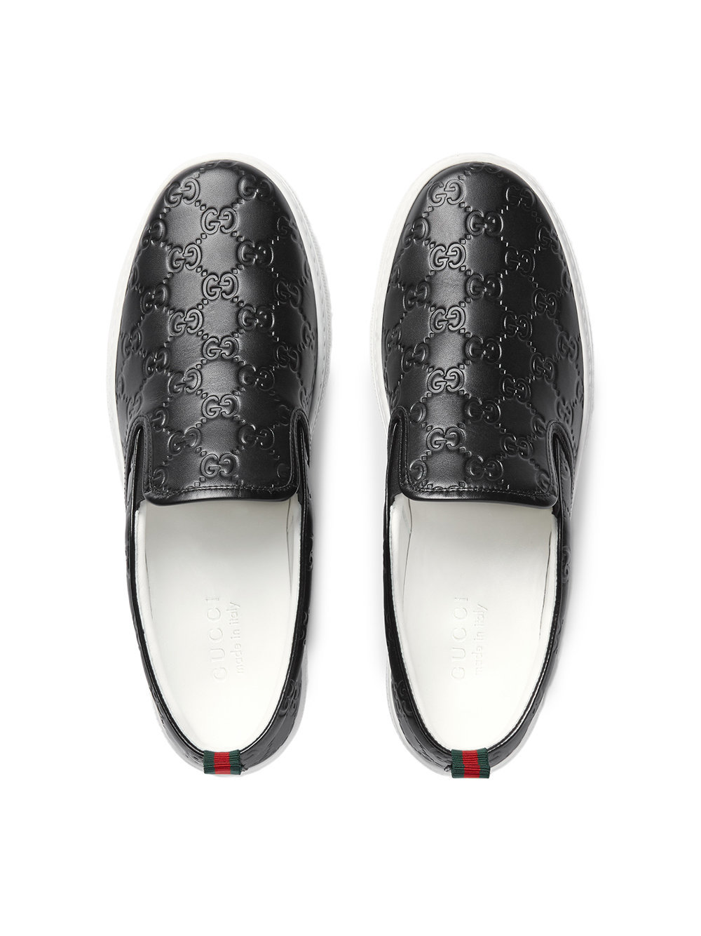 Gucci Gucci Signature slip-on Sneakers - Farfetch