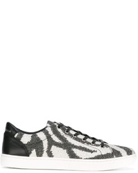 Dolce & Gabbana Sparkly Printed Sneakers