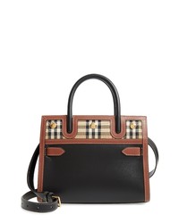 Burberry Baby Title Leather Bag