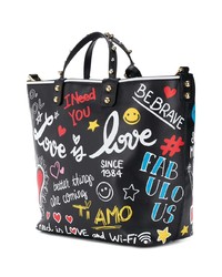 Dolce & Gabbana Beatrice Mural Tote Bag