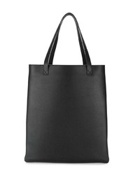 Loewe Black Oeuf Leather Tote Bag