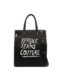 VERSACE JEANS COUTURE Logo Print Tote Bag