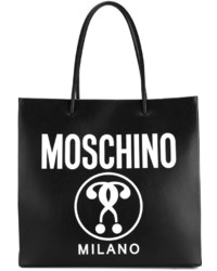 Moschino Double Question Mark Print Tote