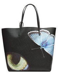 Alexander McQueen Printed Leather Tote