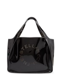 Stella McCartney Small Logo Faux Leather Tote