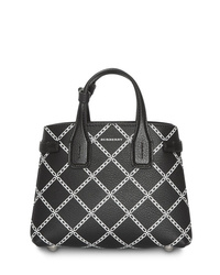 Burberry The Baby Banner In Link Print Leather