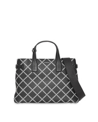 Burberry The Medium Banner In Link Print Leather