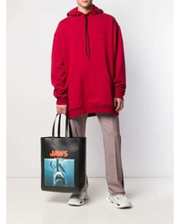 Calvin Klein 205W39nyc X Jaws Printed Tote Bag