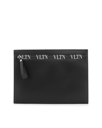 Valentino Garavani Logo Print Clutch Bag