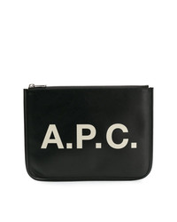 A.P.C. Logo Clutch Bag