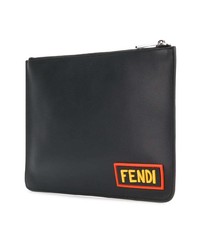 Fendi Love Leather Clutch