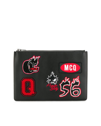 McQ Alexander McQueen Patch Clutch Bag