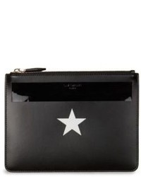Givenchy Star Stripe Leather Pouch