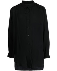 Yohji Yamamoto Asura Pattern Long Sleeve Shirt