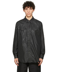 Engineered Garments Black Alligator Western Shirt