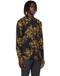VERSACE JEANS COUTURE Black Garland Shirt