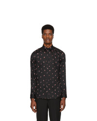 Givenchy Black Letters Shirt