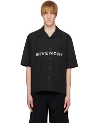 Givenchy Black Printed Shirt